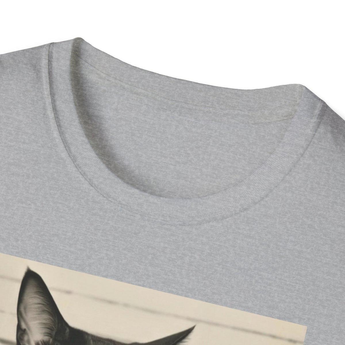 Creepy Cat Mugshot T-Shirt — Funny Halloween Cat Shirt