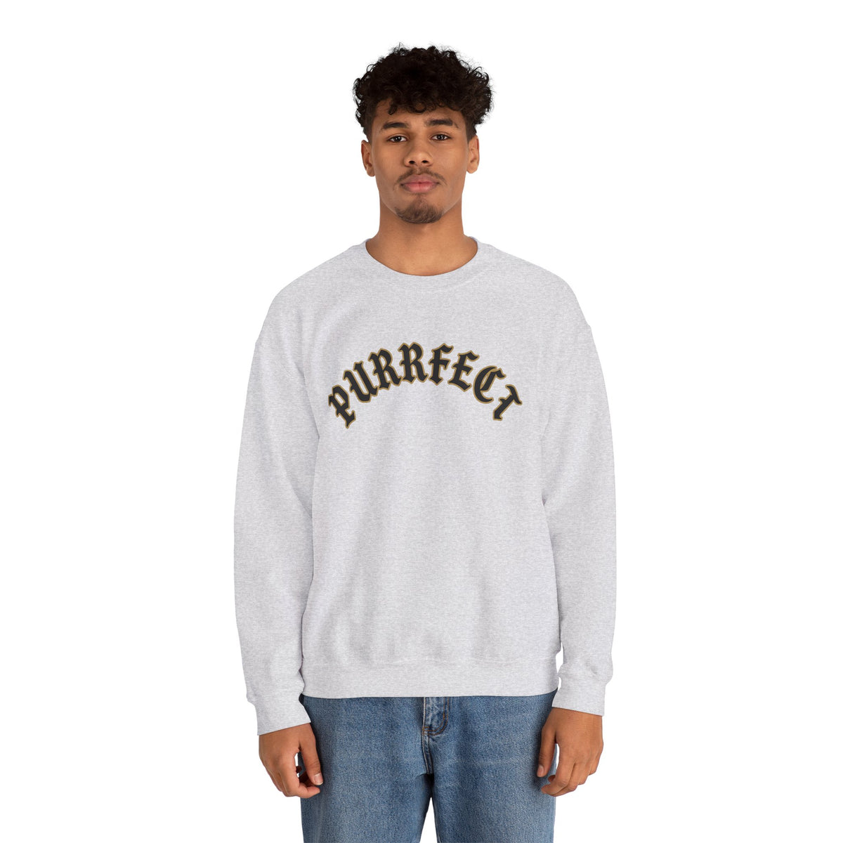 PURRFECT Obsessed Crewneck