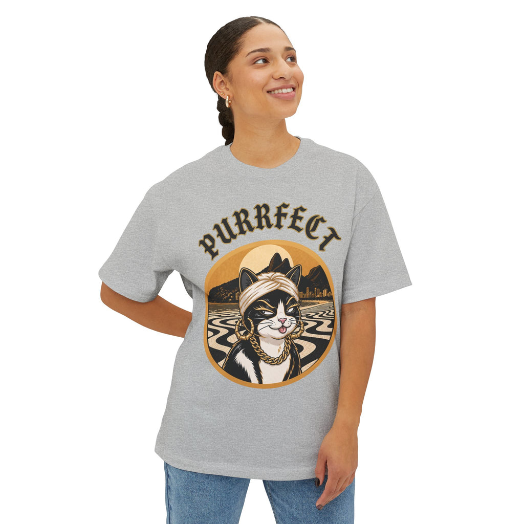 PURRFECT Rio Badge Tee