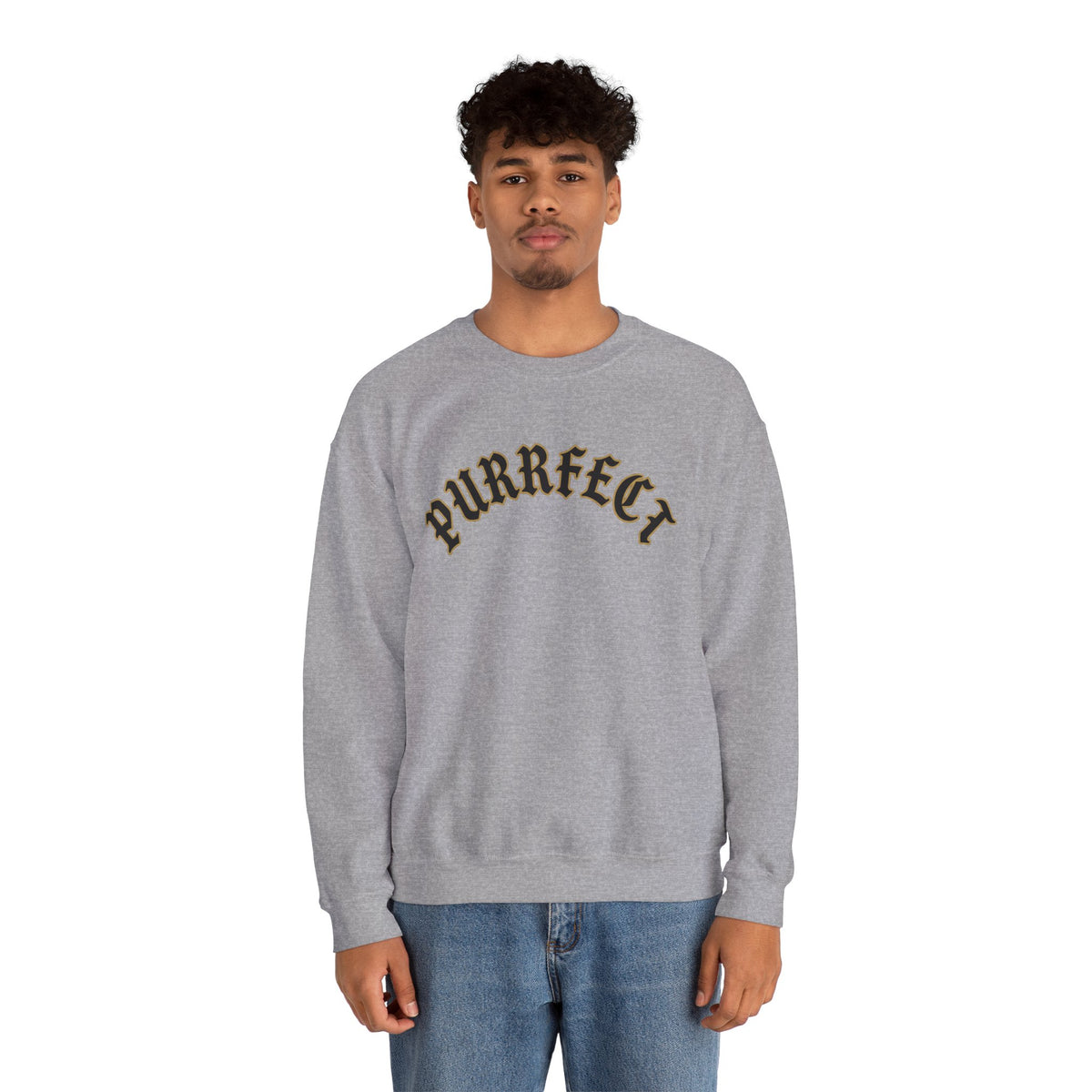 PURRFECT Obsessed Crewneck