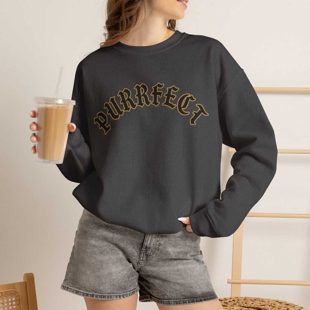 PURRFECT Obsessed Crewneck