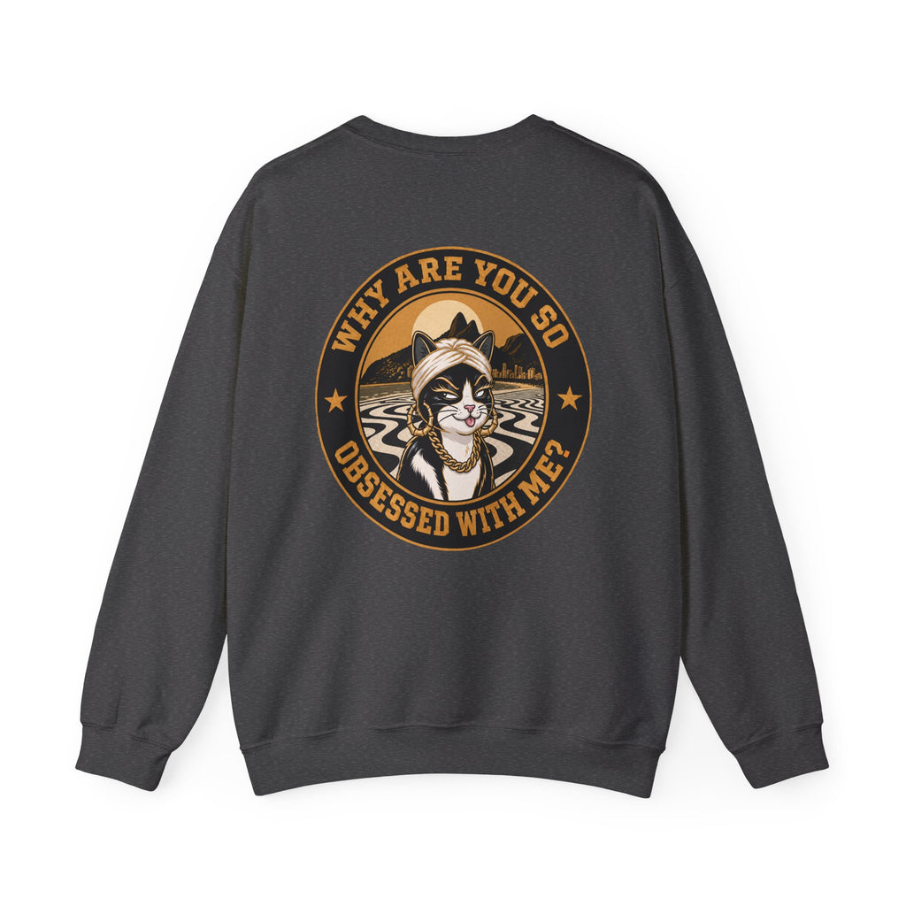 PURRFECT Obsessed Crewneck