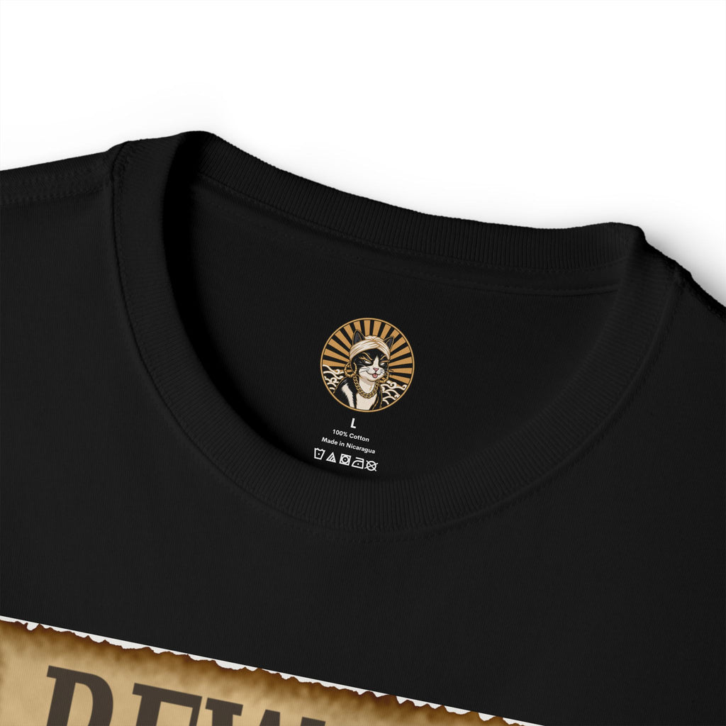 Reward for Treats Cat Tee — Vintage Wanted Poster Graphic T-Shirt