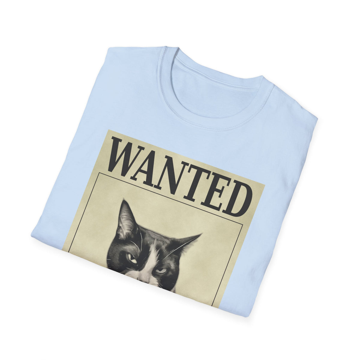 Wanted: Attention Cat T-Shirt — Vintage Pet Poster Tee