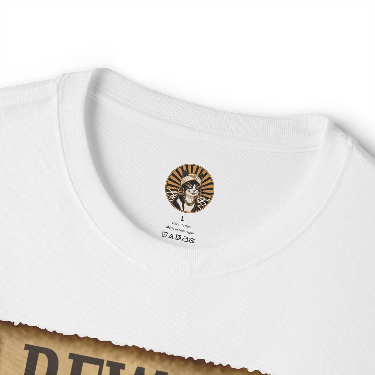 Reward for Treats Cat Tee — Vintage Wanted Poster Graphic T-Shirt