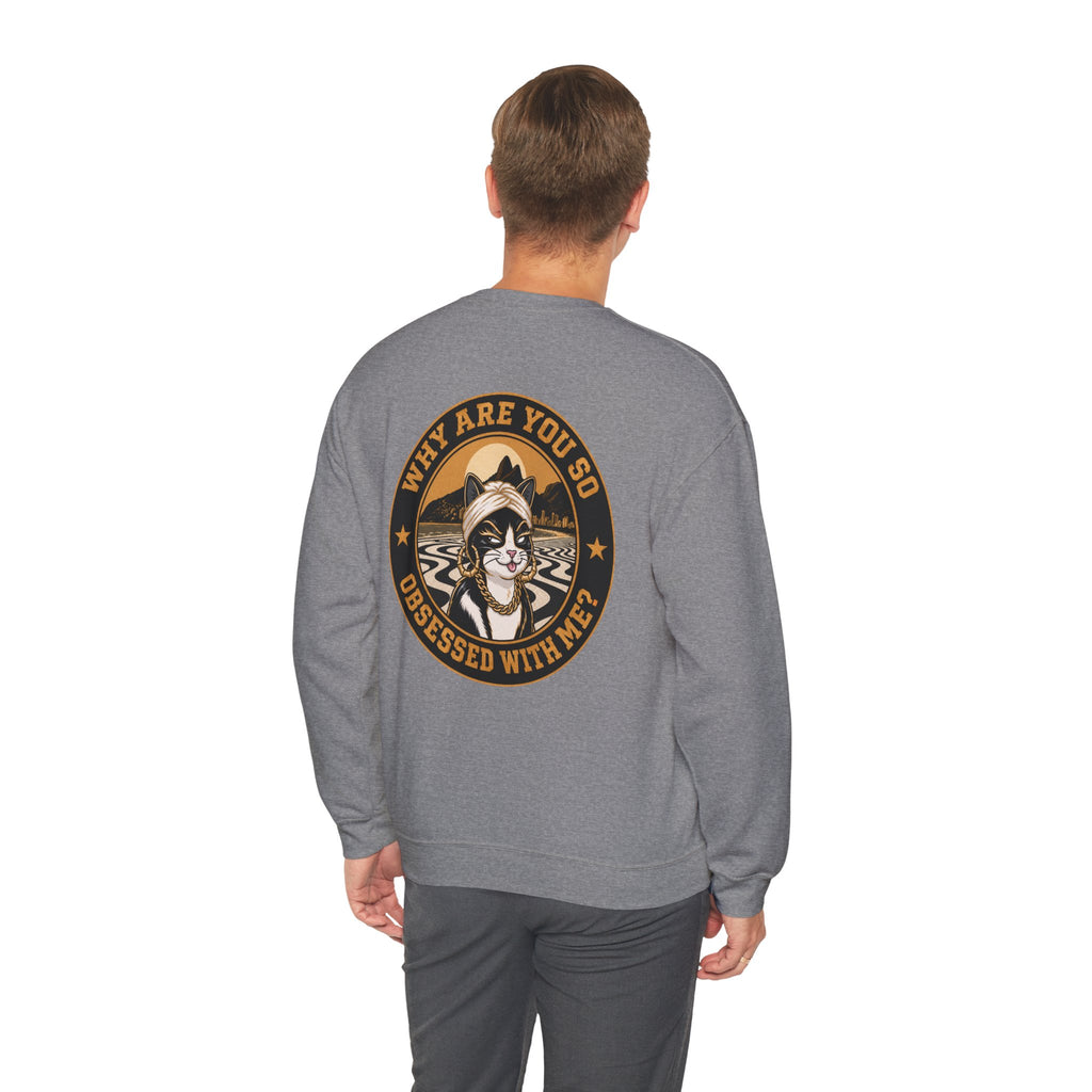 PURRFECT Obsessed Crewneck