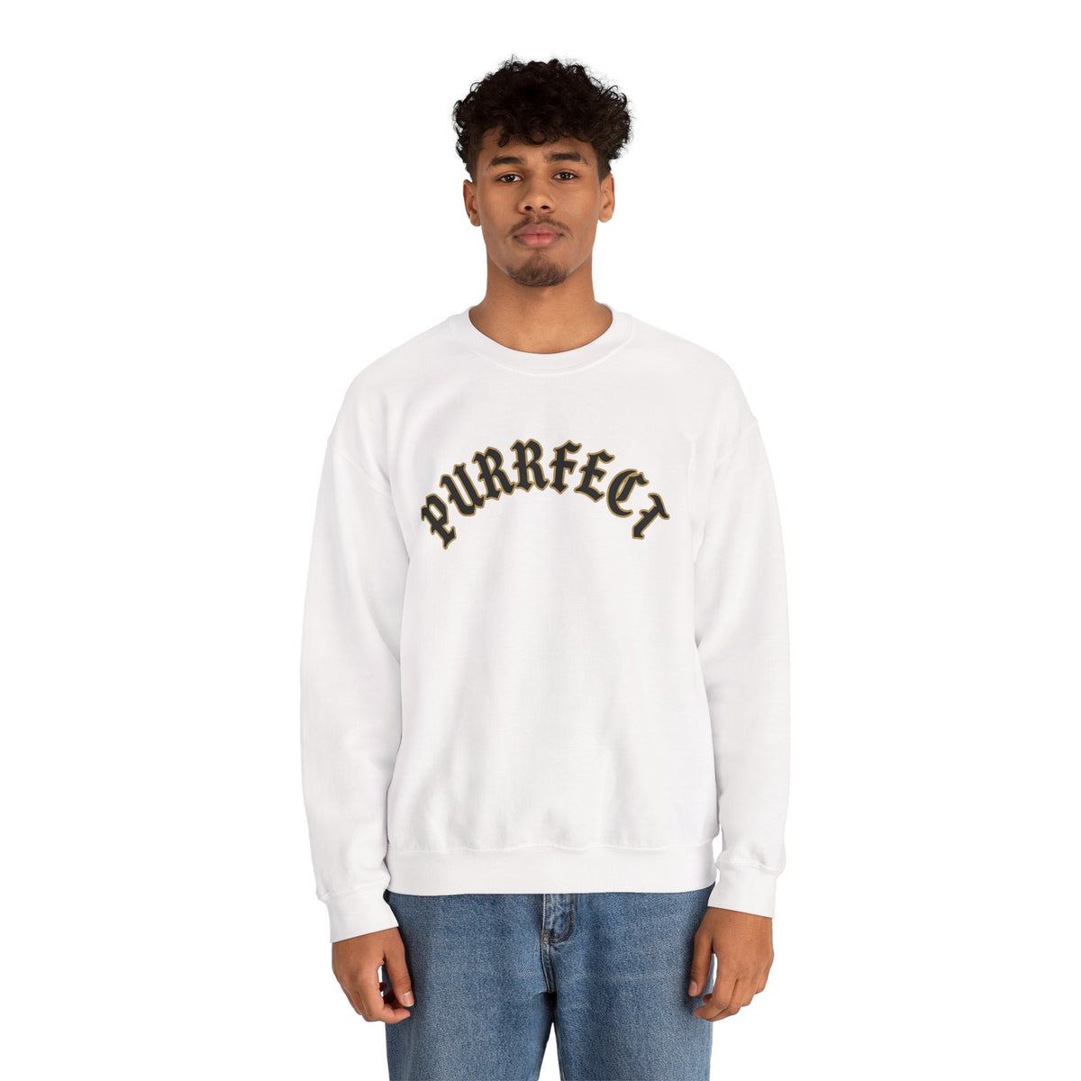 PURRFECT Obsessed Crewneck