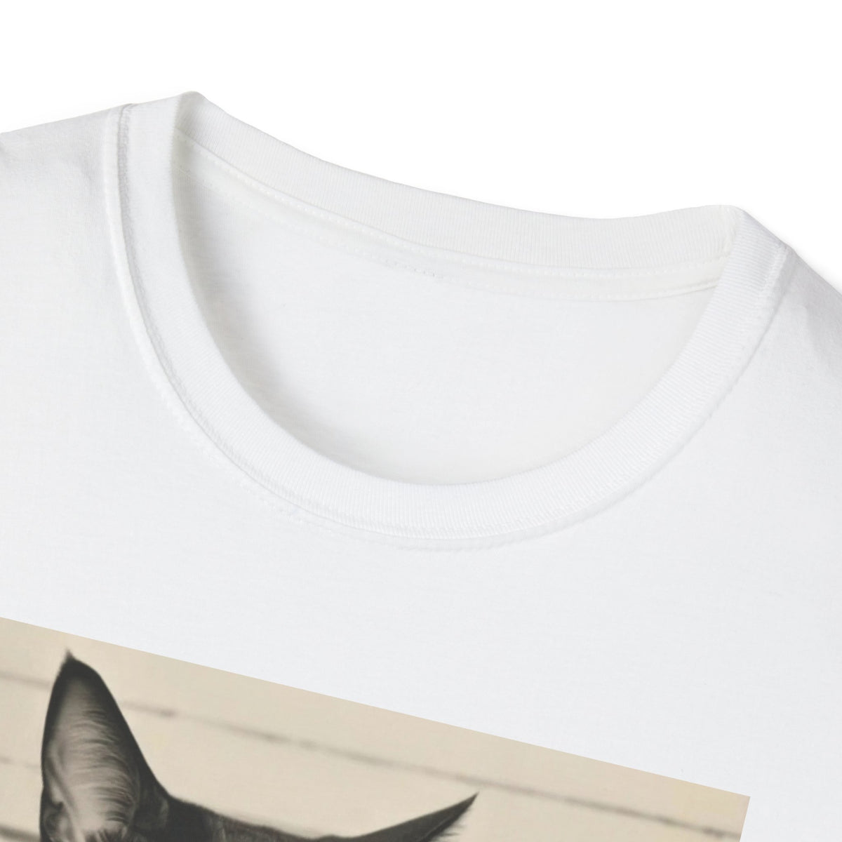Creepy Cat Mugshot T-Shirt — Funny Halloween Cat Shirt