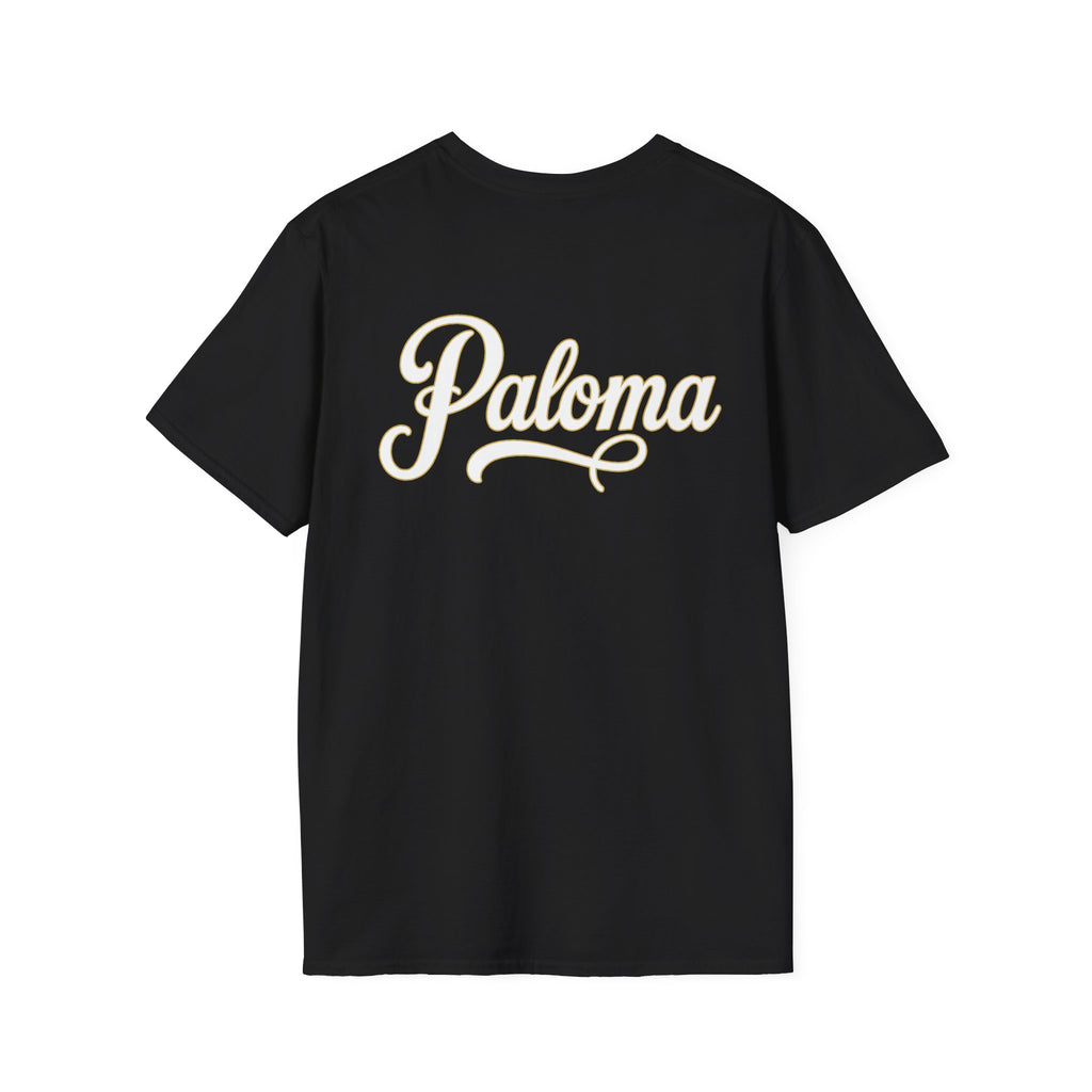Paloma on the Beach Tee · Script Back