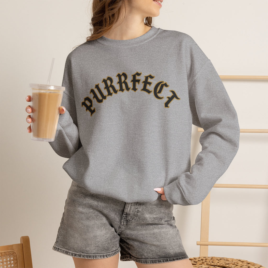 PURRFECT Obsessed Crewneck
