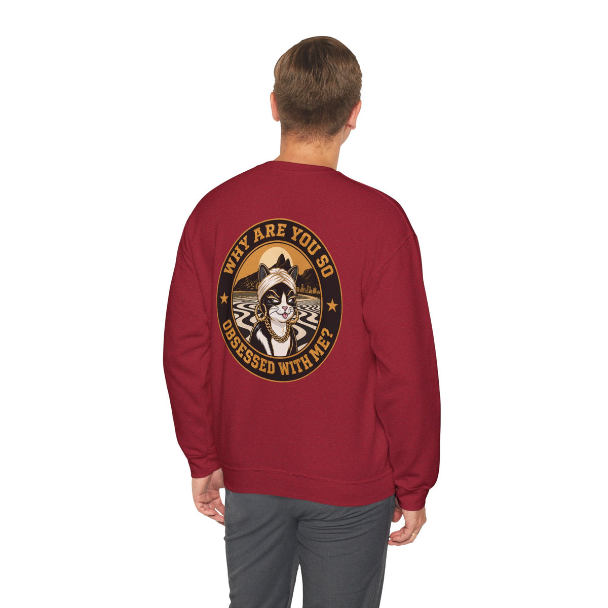 PURRFECT Obsessed Crewneck