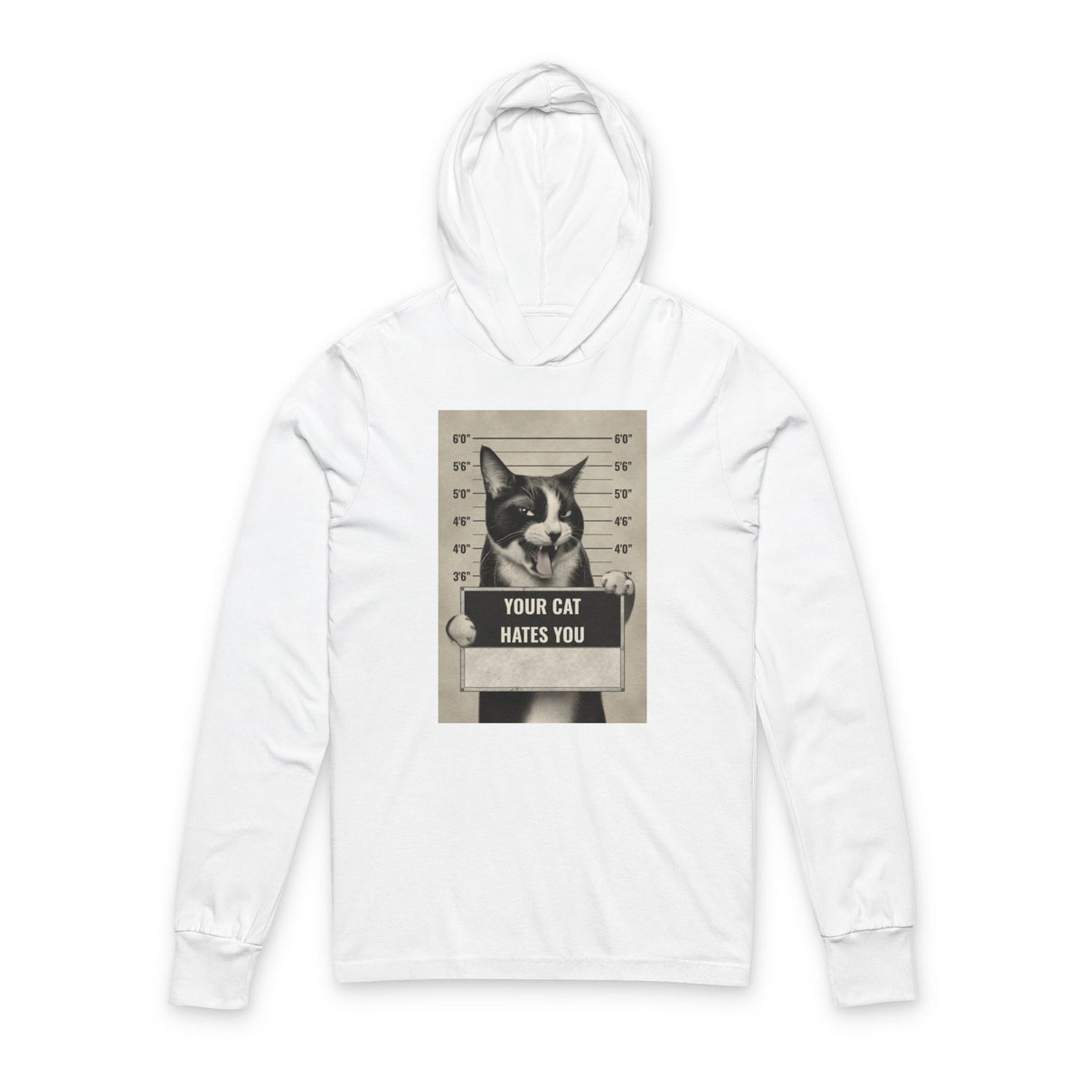 Your Cat Hates You Hooded Tee