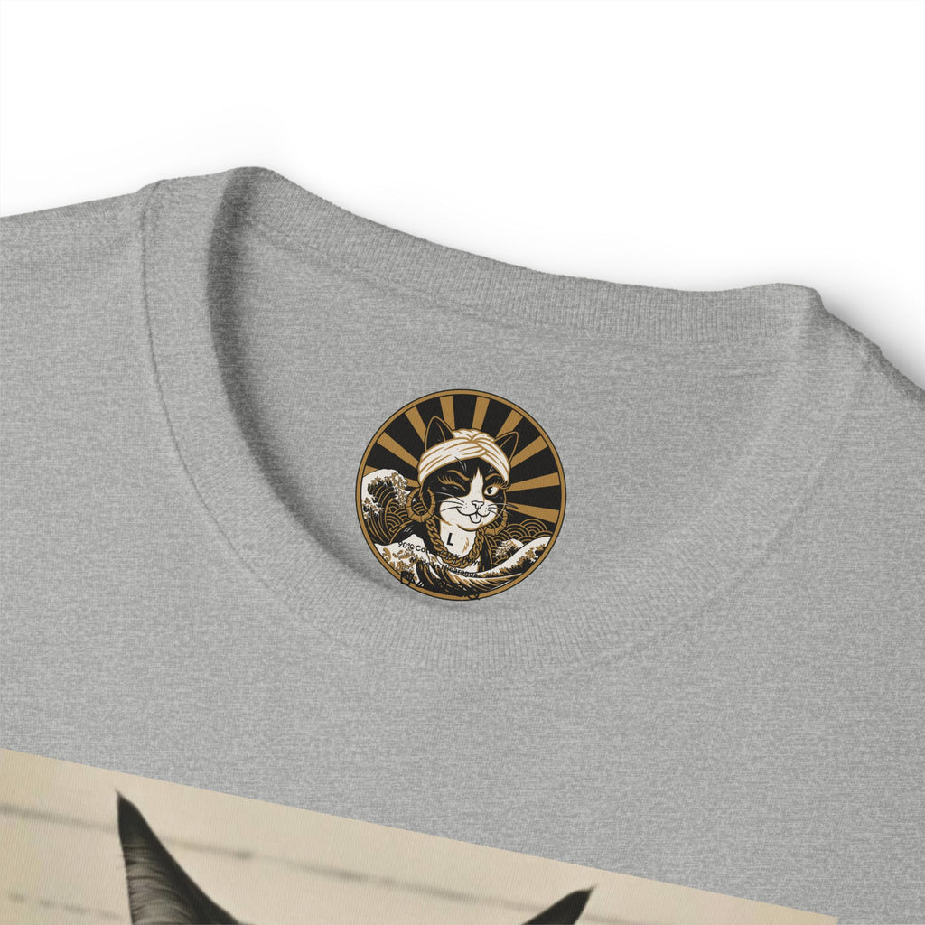 Mugshot Cat Tee — Vintage “Police Department” Cat Photo T-Shirt
