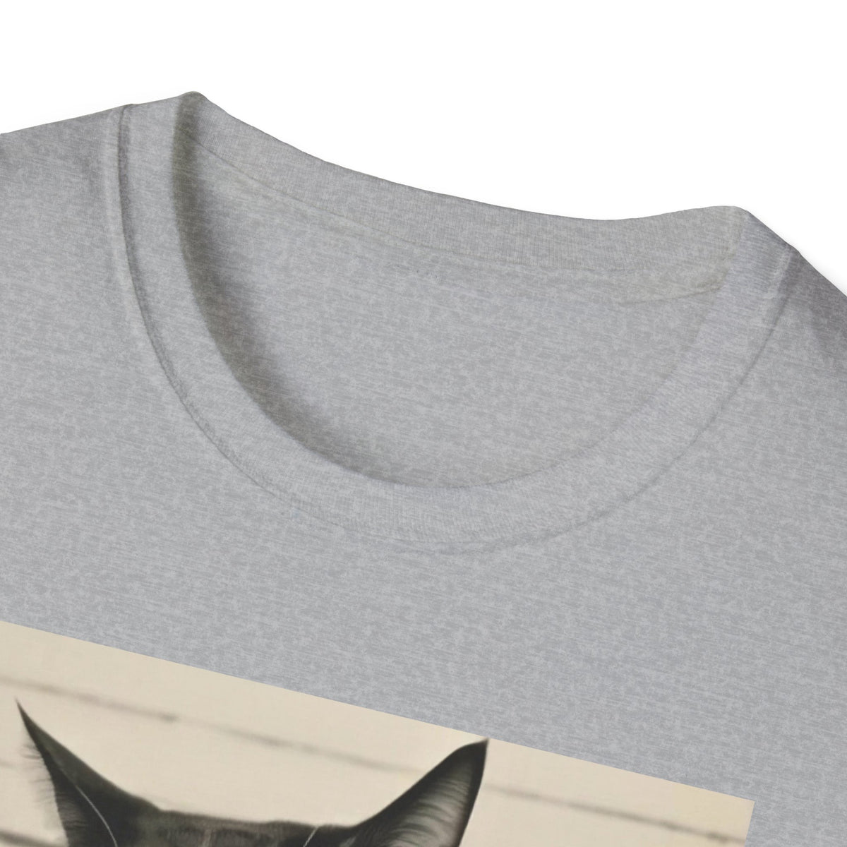 Mugshot Cat T-Shirt – 'Paws of Doom' Funny Vintage Police Poster Tee