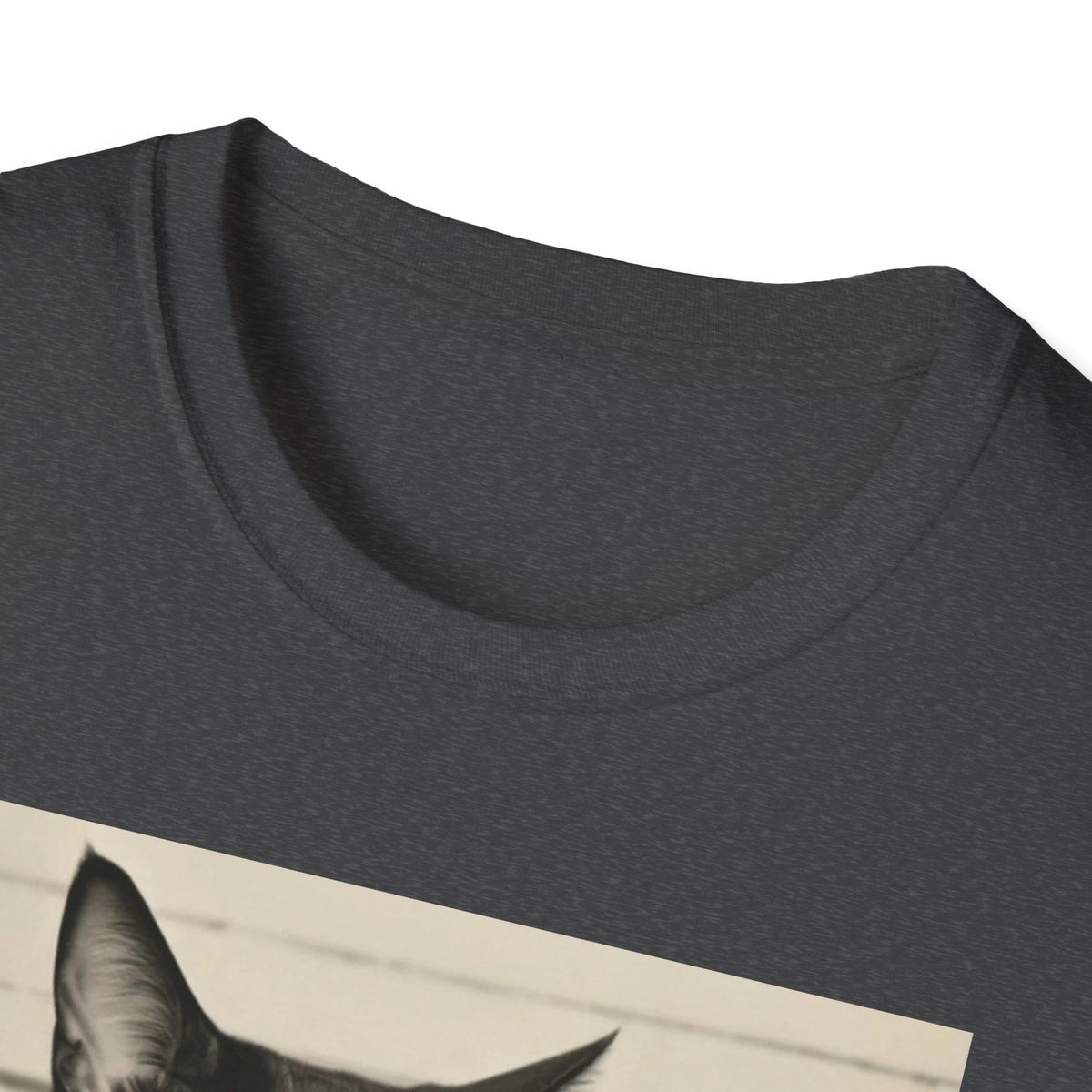 Creepy Cat Mugshot T-Shirt — Funny Halloween Cat Shirt