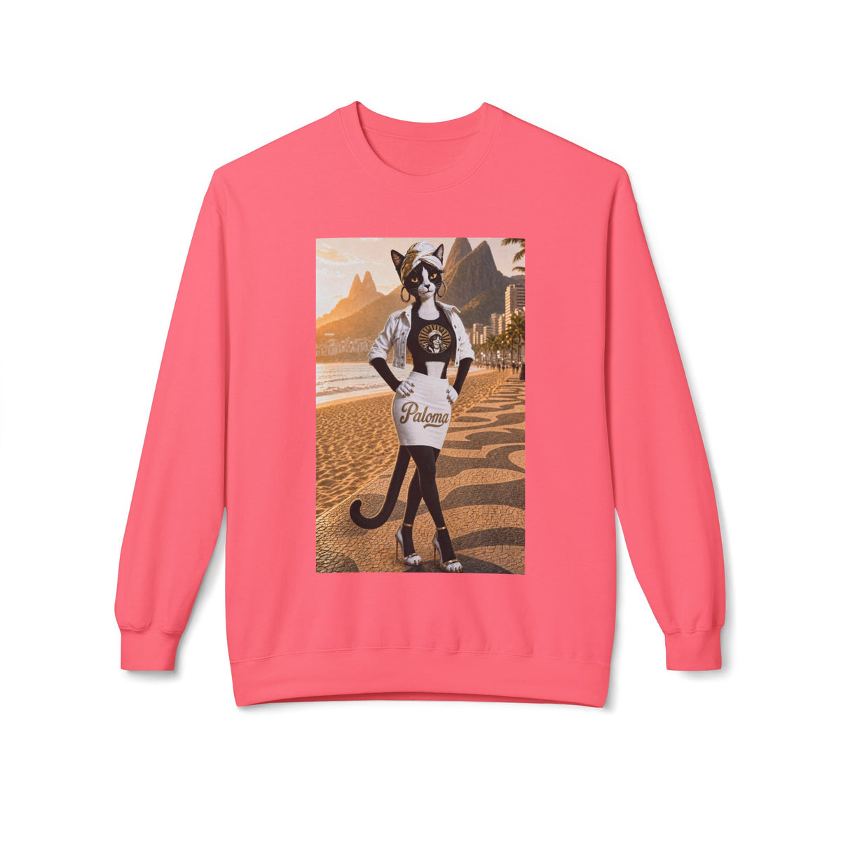 Paloma on the Beach Crewneck
