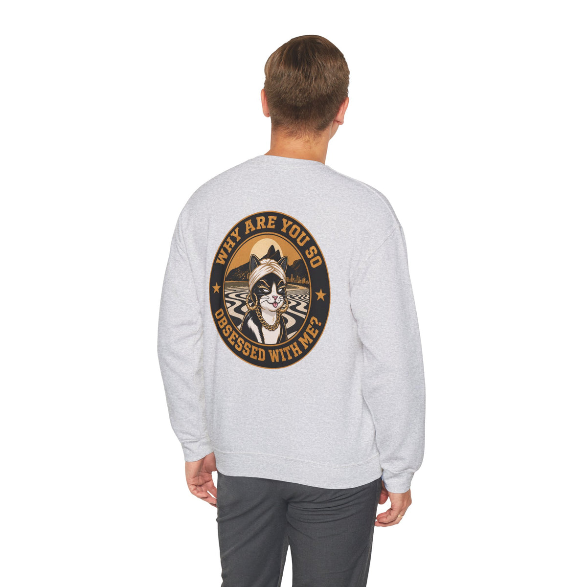 PURRFECT Obsessed Crewneck
