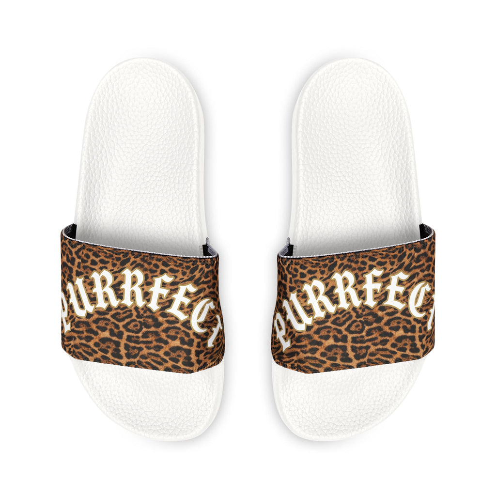 Jaguar Print Removable-Strap Slide Sandals — Men's Pool Slides