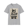 Cat Mugshot T-Shirt – 'Police Department: Cat Coven' Vintage Novelty Tee