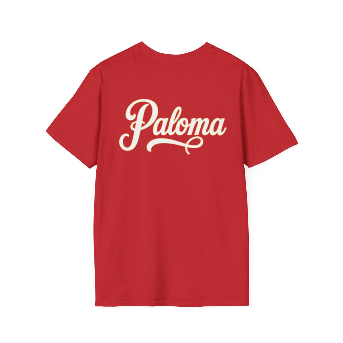 Paloma on the Beach Tee · Script Back
