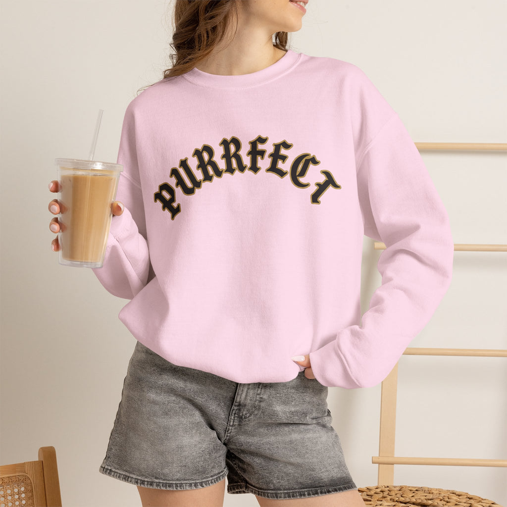 PURRFECT Obsessed Crewneck