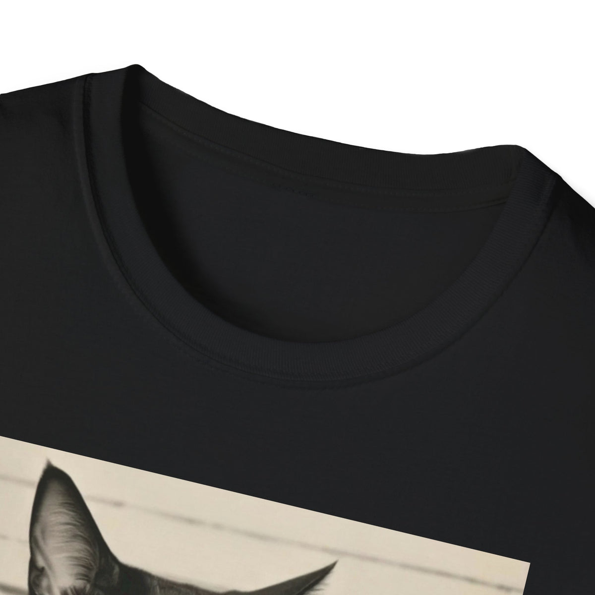Creepy Cat Mugshot T-Shirt — Funny Halloween Cat Shirt