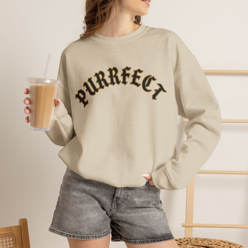 PURRFECT Obsessed Crewneck