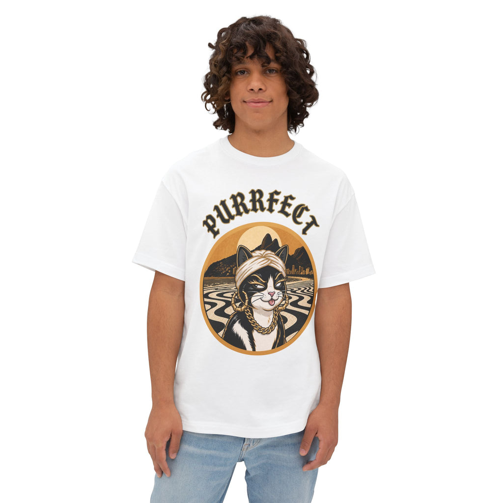PURRFECT Rio Badge Tee