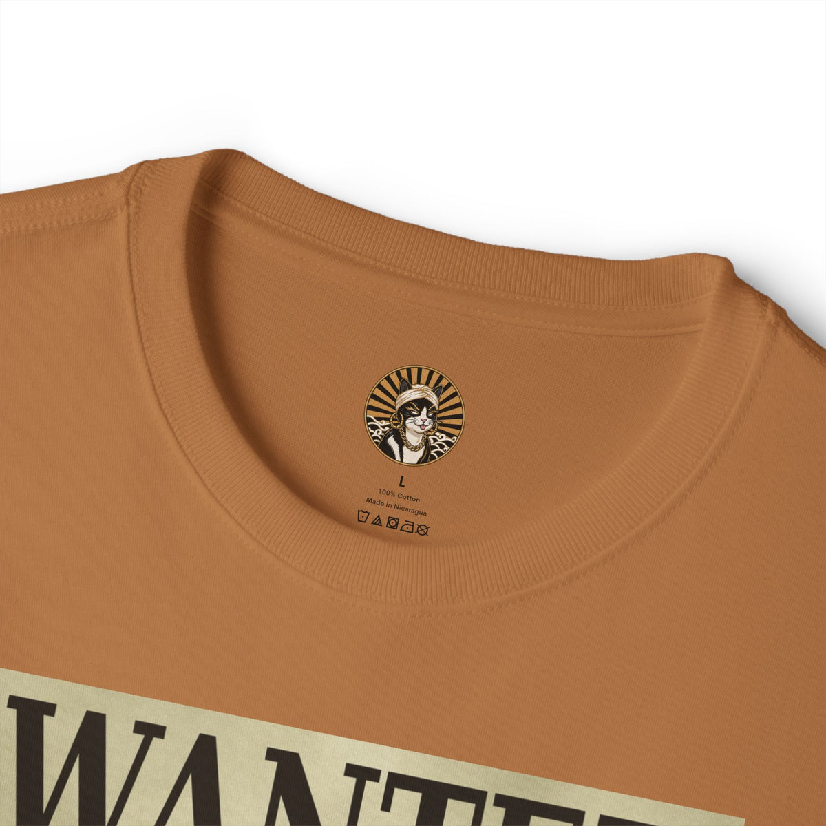 Wanted Treats Cat Tee — Vintage 'WANTED TREATS' Graphic T-Shirt