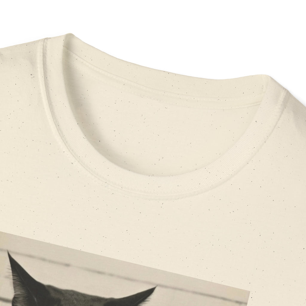 Mugshot Cat T-Shirt — 'Murder Mittens' Vintage Police Poster Tee