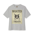 Wanted Treats Cat Tee — Vintage 'WANTED TREATS' Graphic T-Shirt