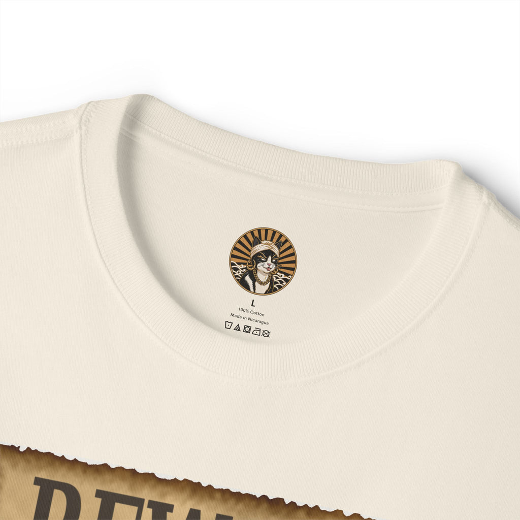 Reward for Treats Cat Tee — Vintage Wanted Poster Graphic T-Shirt