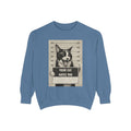 Cat Mugshot Sweatshirt — “Your Cat Hates You” Vintage Pet Lover Pullover