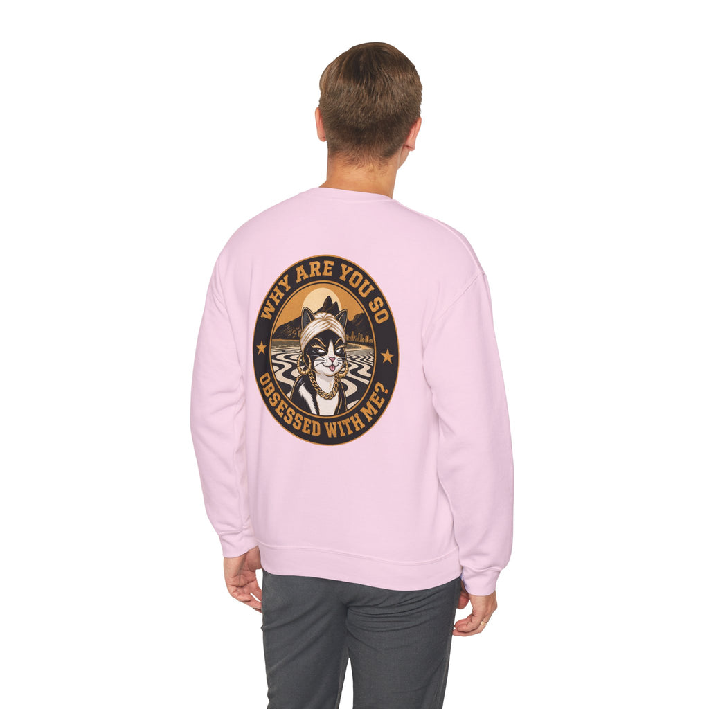 PURRFECT Obsessed Crewneck