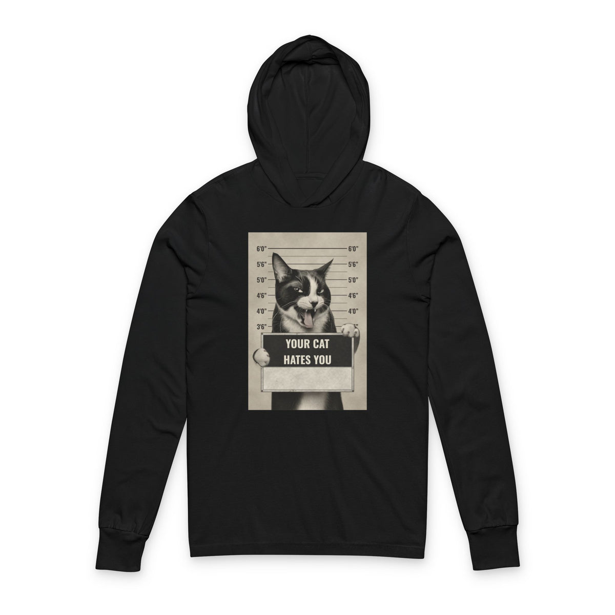Your Cat Hates You Hooded Tee