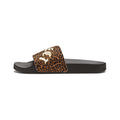 Jaguar Print Removable-Strap Slide Sandals — Men's Pool Slides