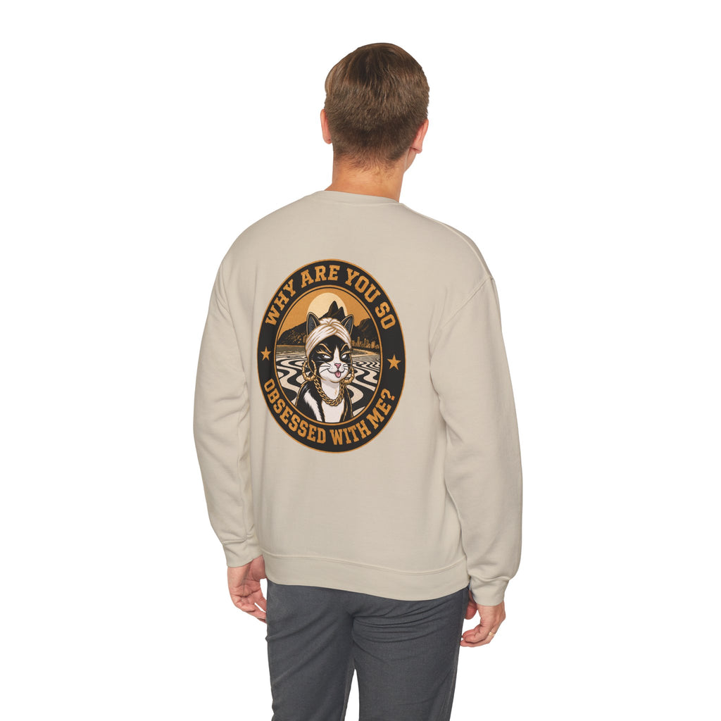 PURRFECT Obsessed Crewneck