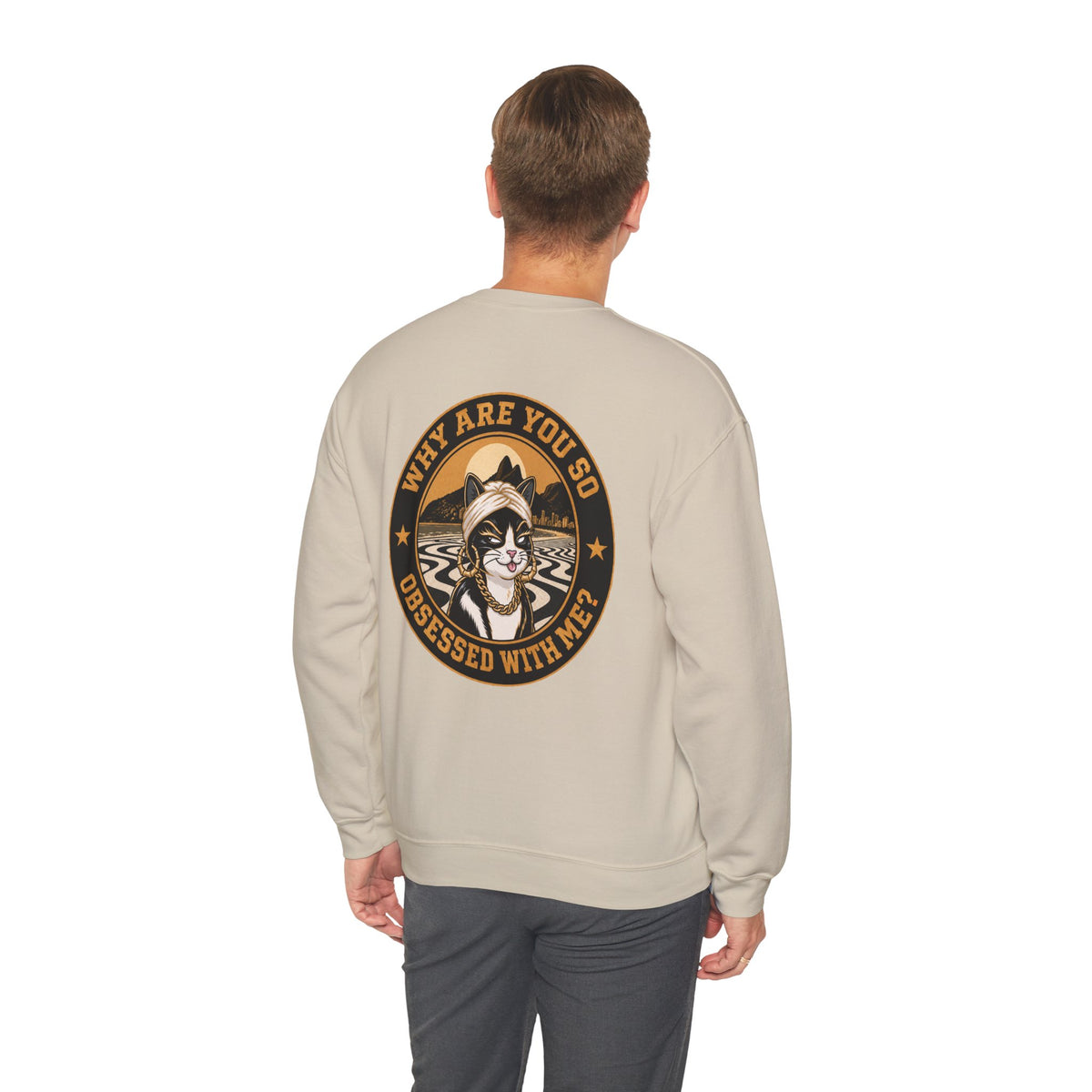 PURRFECT Obsessed Crewneck