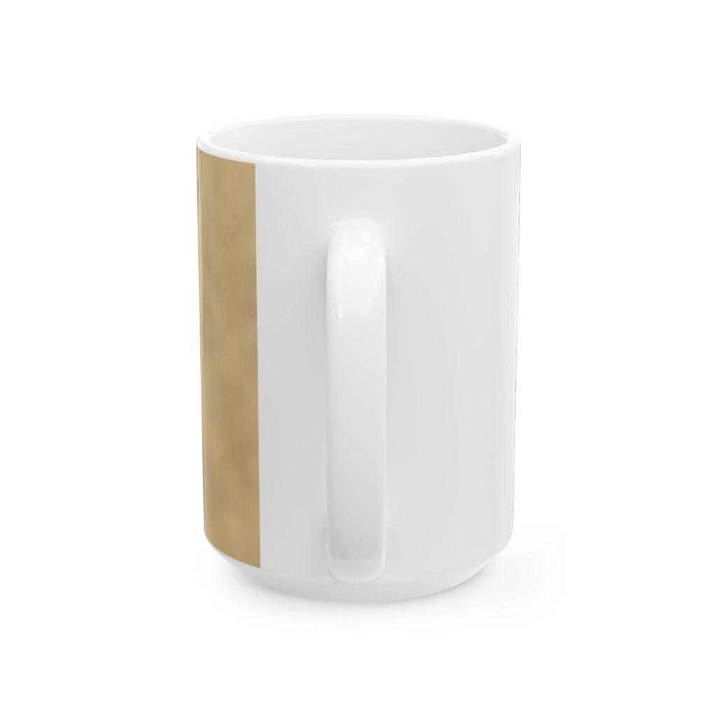 Tuxedo Cat Ceramic Mug – Vintage Sepia Cat Photo Coffee Cup (11oz, 15oz)