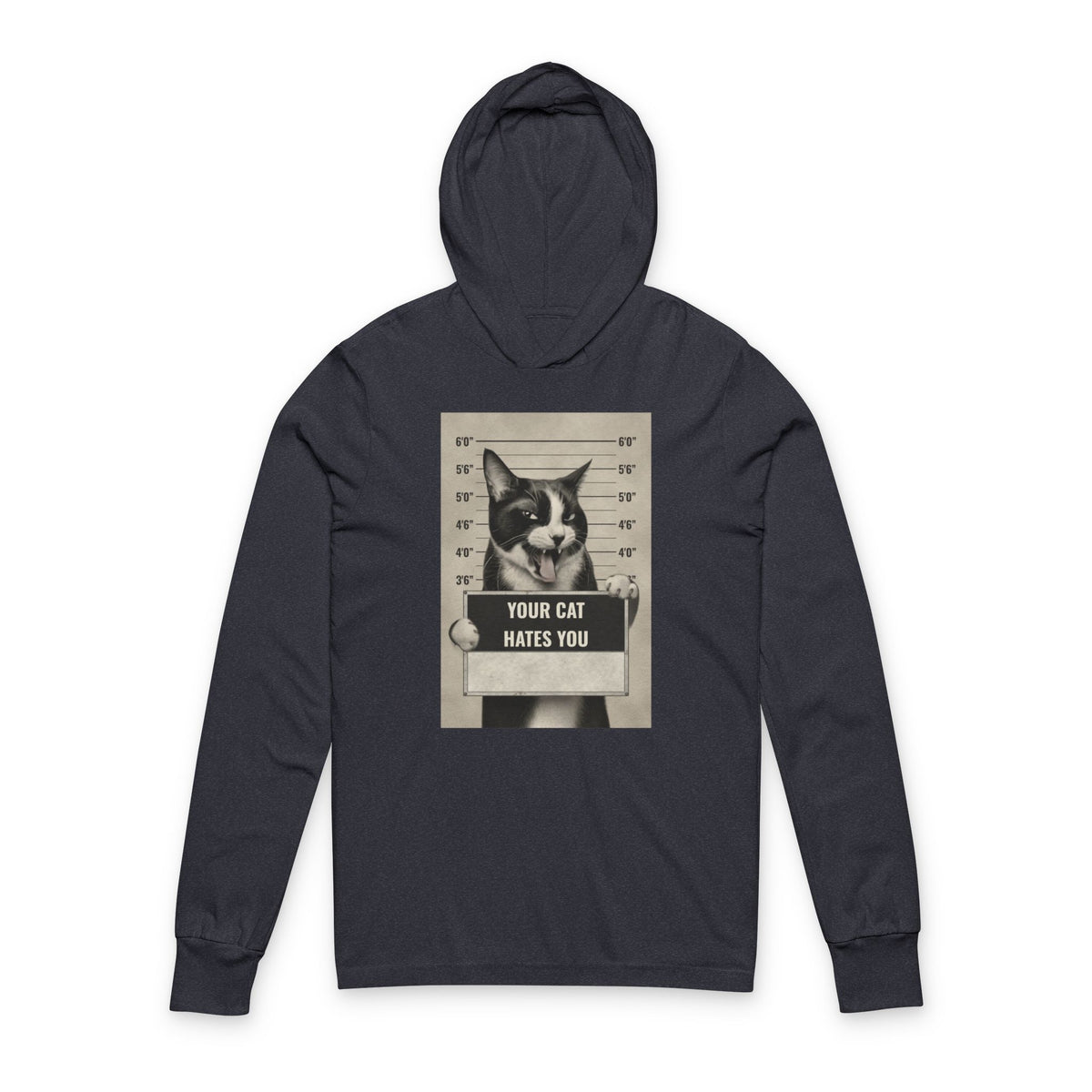 Your Cat Hates You Hooded Tee