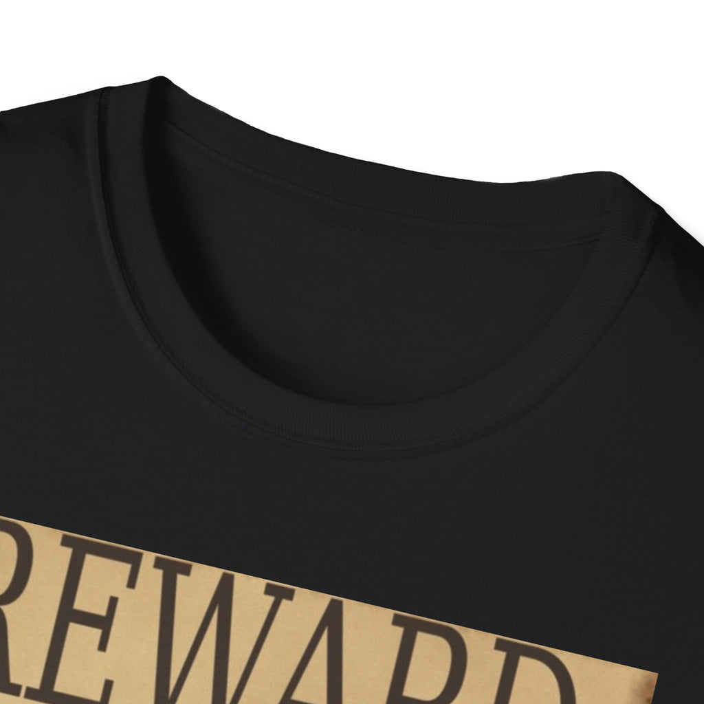 Reward for Treats Cat T-Shirt — Vintage Wanted Poster Cat Tee