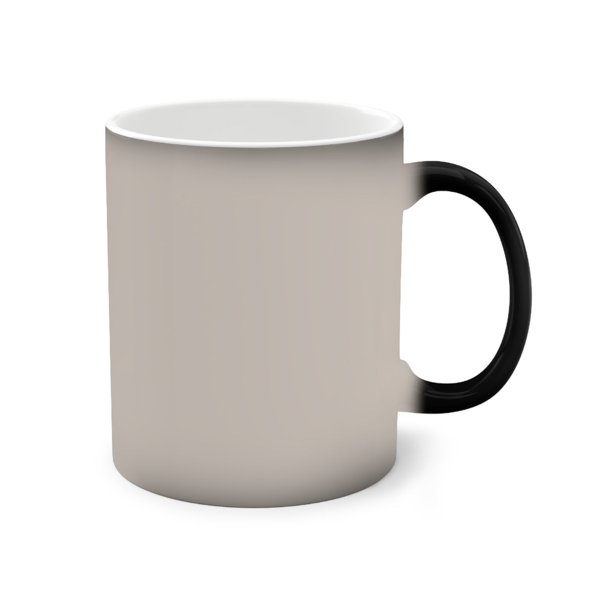 Magic Color-Changing Mug — 'Boss Cat' Vintage Office Scene (11 oz)