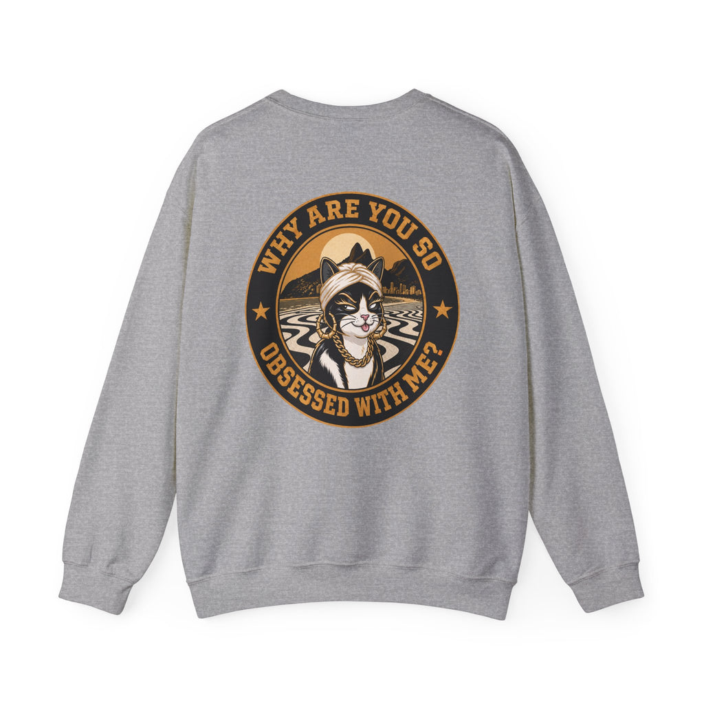 PURRFECT Obsessed Crewneck