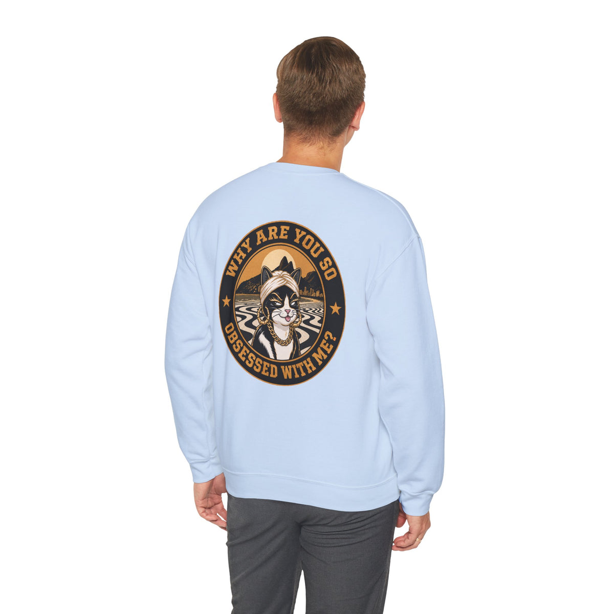 PURRFECT Obsessed Crewneck