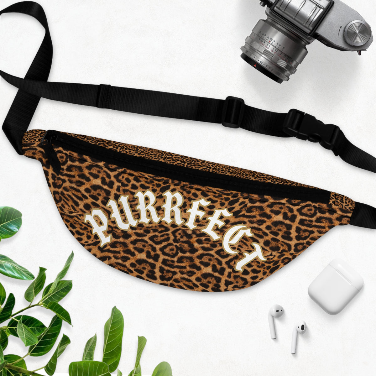 PURRFECT Leopard Fanny Pack