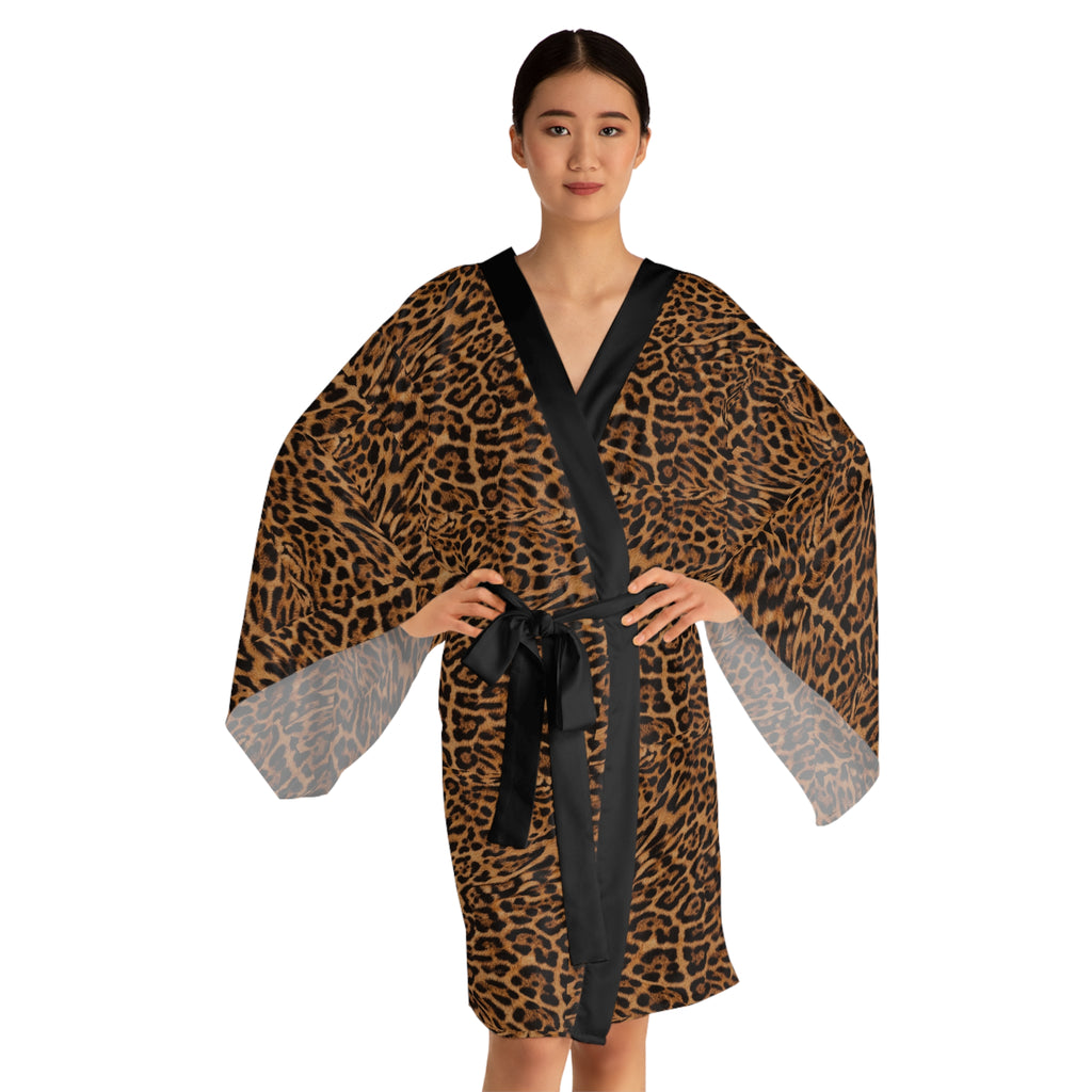 Paloma Script Kimono Robe