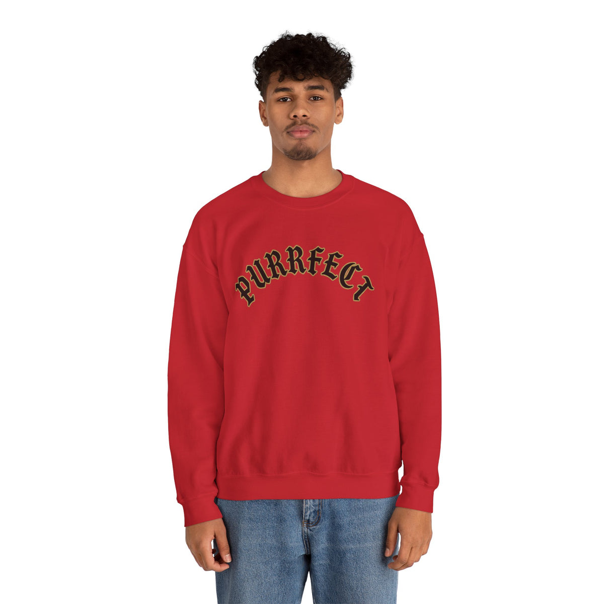 PURRFECT Obsessed Crewneck