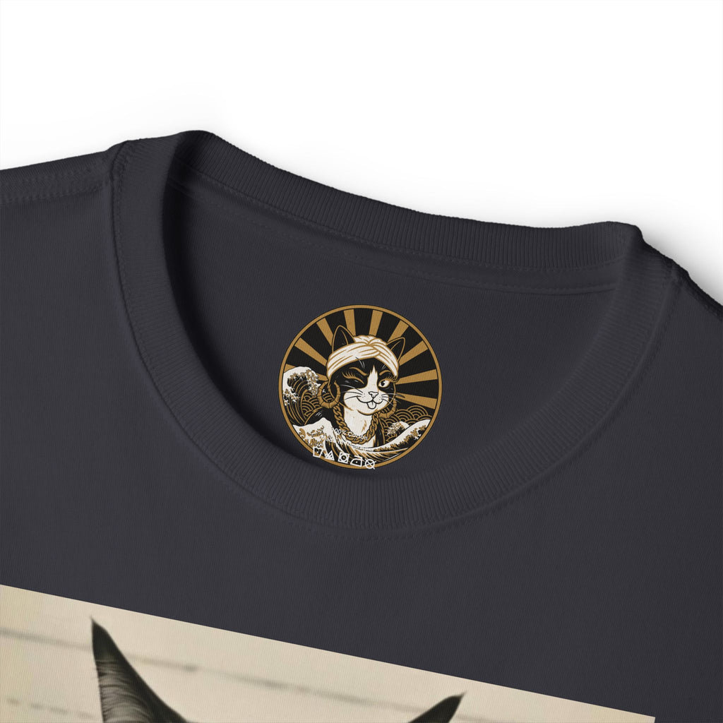 Mugshot Cat Tee — Vintage “Police Department” Cat Photo T-Shirt