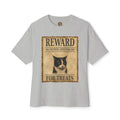 Reward for Treats Cat Tee — Vintage Wanted Poster Graphic T-Shirt