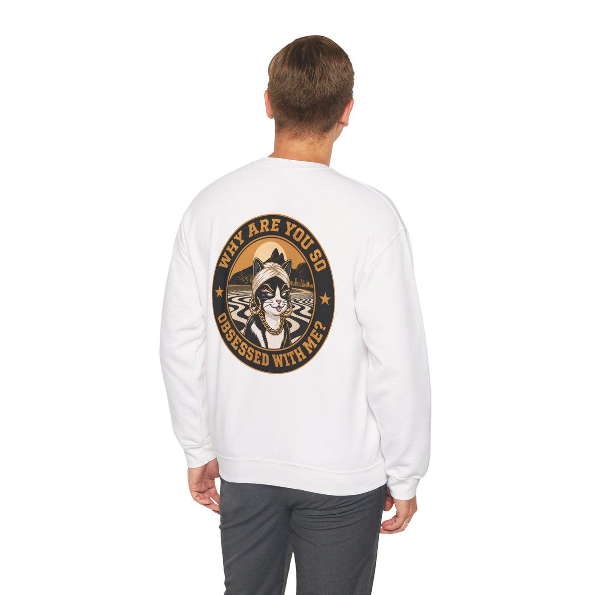 PURRFECT Obsessed Crewneck